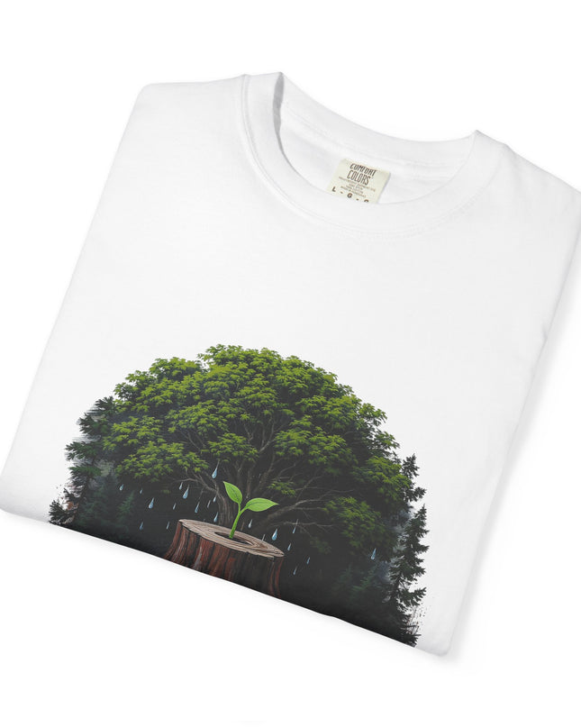 The  'Save The Trees!'  Crying Trees Unisex Garment-Dyed T-shirt