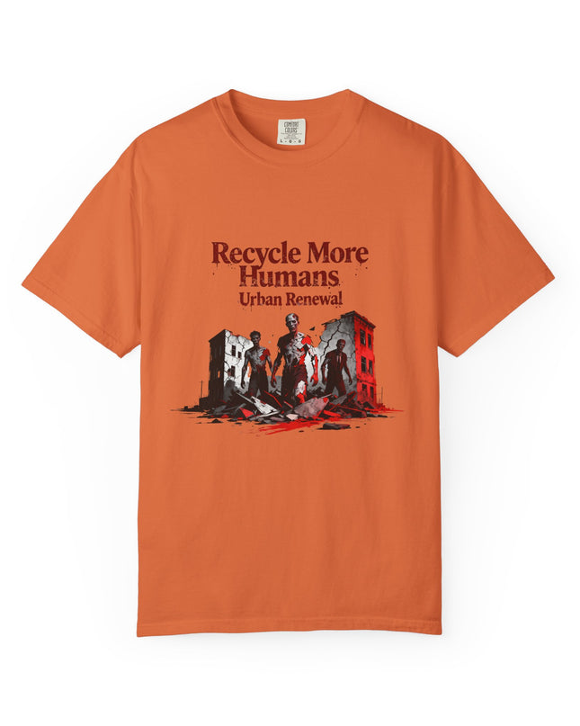 Recycle More Humans v3 Cart Tee