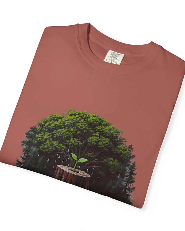 The  'Save The Trees!'  Crying Trees Unisex Garment-Dyed T-shirt