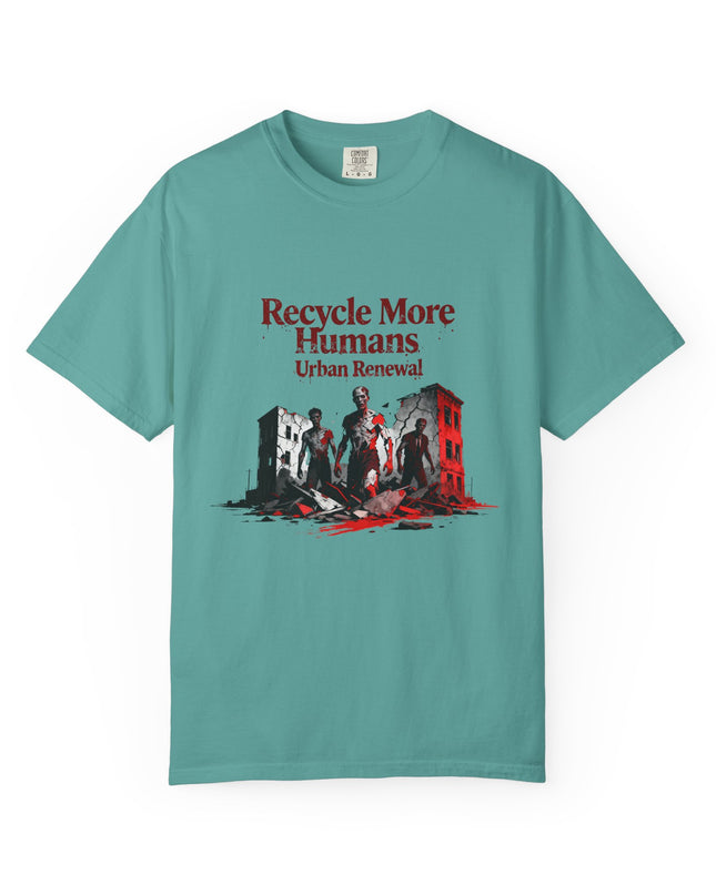 Recycle More Humans v3 Cart Tee