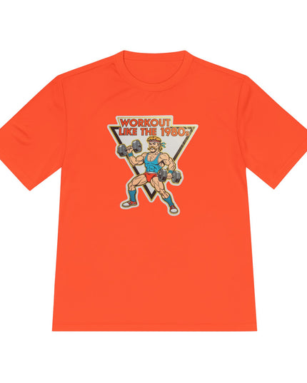 The 'Workout Like The 1980s' Muscle Man Workout Shirt