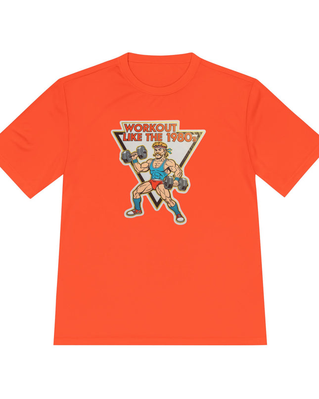 The 'Workout Like The 1980s' Muscle Man Workout Shirt