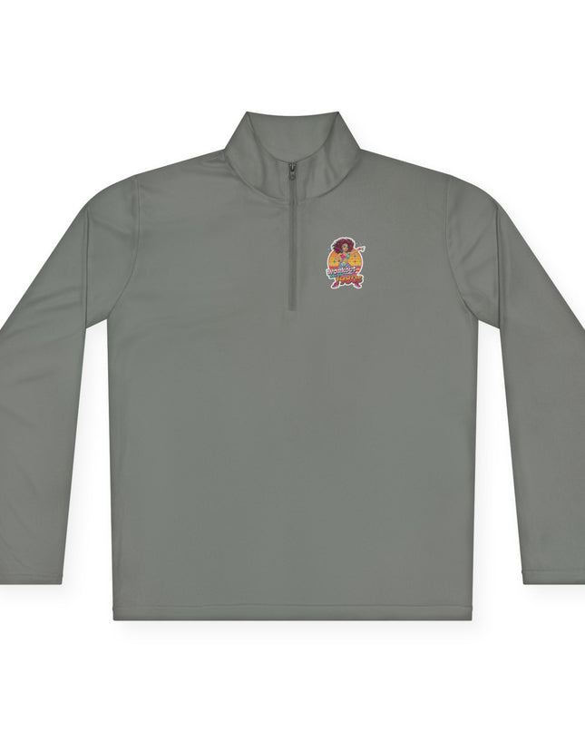 The 'Workout Like The 1980s' Workout Girl Quarter-Zip Pullover