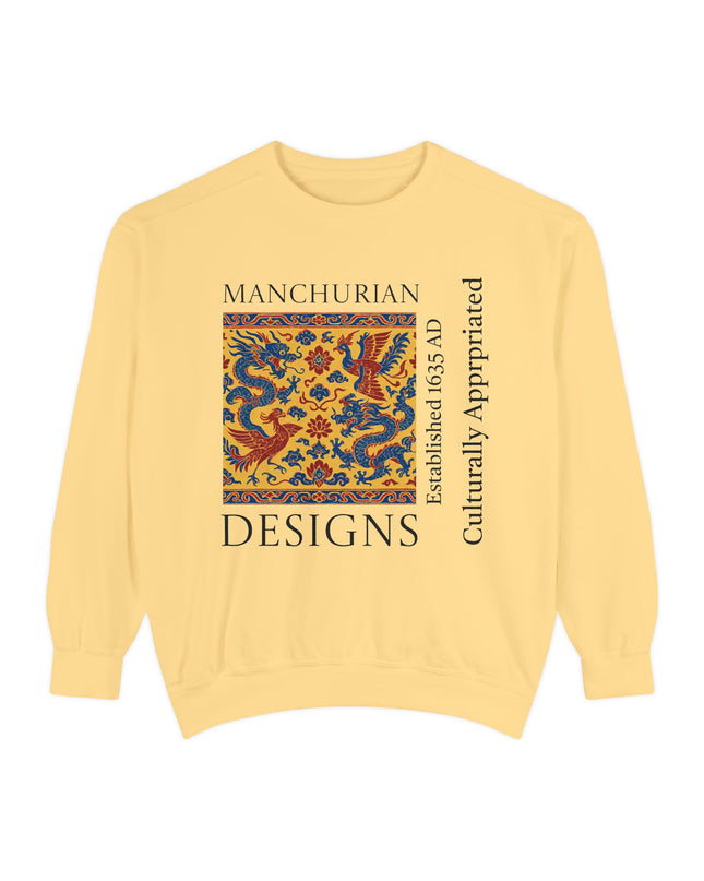 Manchurian Pattern Sweatshirt - Culturally Appropriated Designs