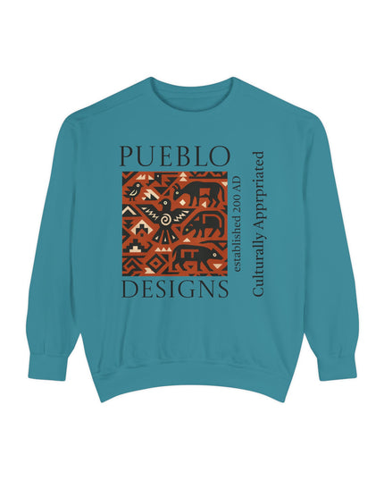 Pueblo Pattern Sweatshirt - Culturally Appropriated Designs