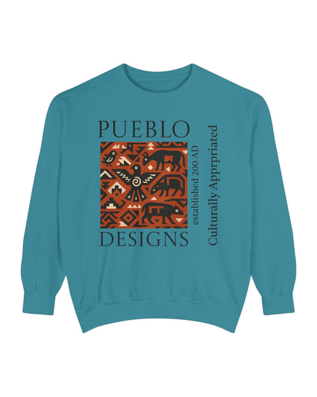 Pueblo Pattern Sweatshirt - Culturally Appropriated Designs