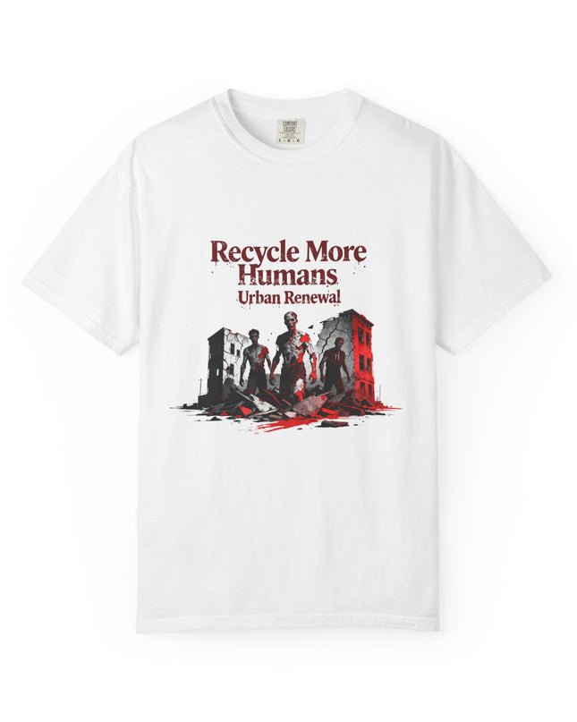 Recycle More Humans v3 Cart Tee