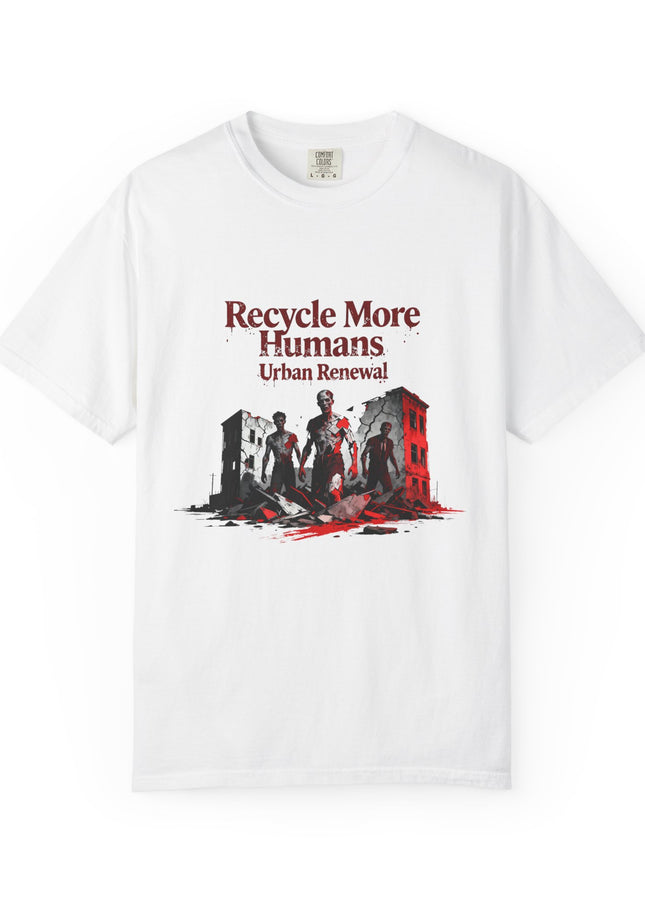 Recycle More Humans v3 Cart Tee
