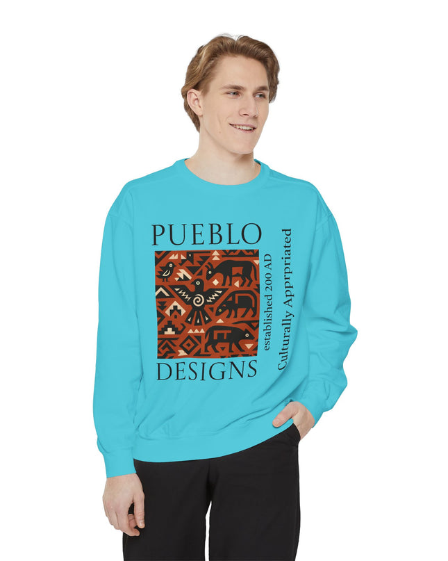 Pueblo Pattern Sweatshirt - Culturally Appropriated Designs