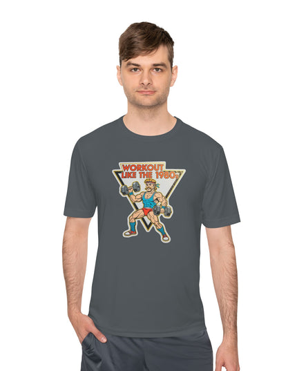 The 'Workout Like The 1980s' Muscle Man Workout Shirt