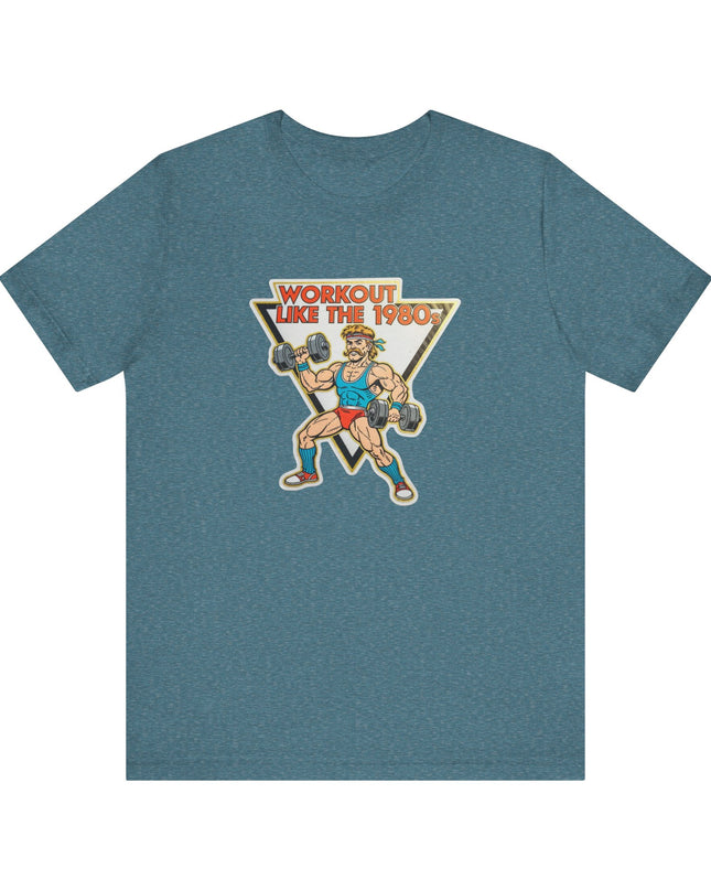 The 'Workout Like The 1980s' Muscle Man Tee