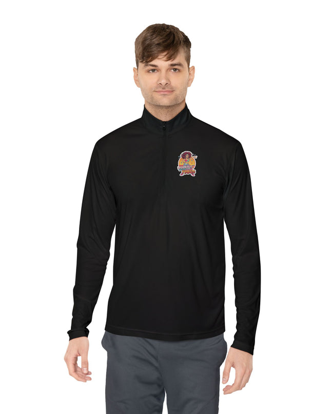 The 'Workout Like The 1980s' Workout Girl Quarter-Zip Pullover