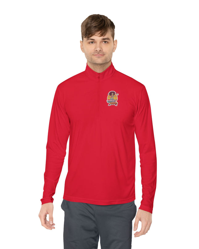 The 'Workout Like The 1980s' Workout Girl Quarter-Zip Pullover