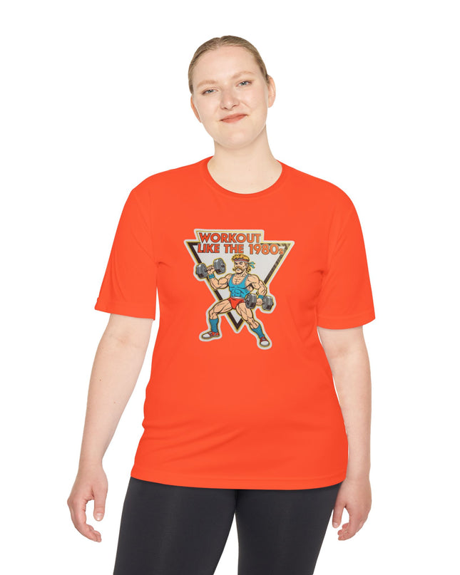 The 'Workout Like The 1980s' Muscle Man Workout Shirt