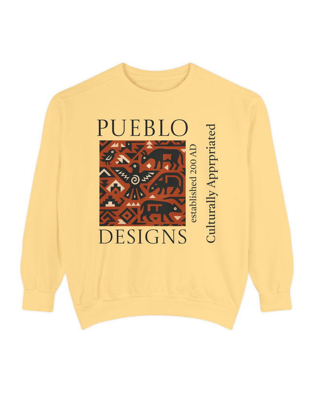 Pueblo Pattern Sweatshirt - Culturally Appropriated Designs