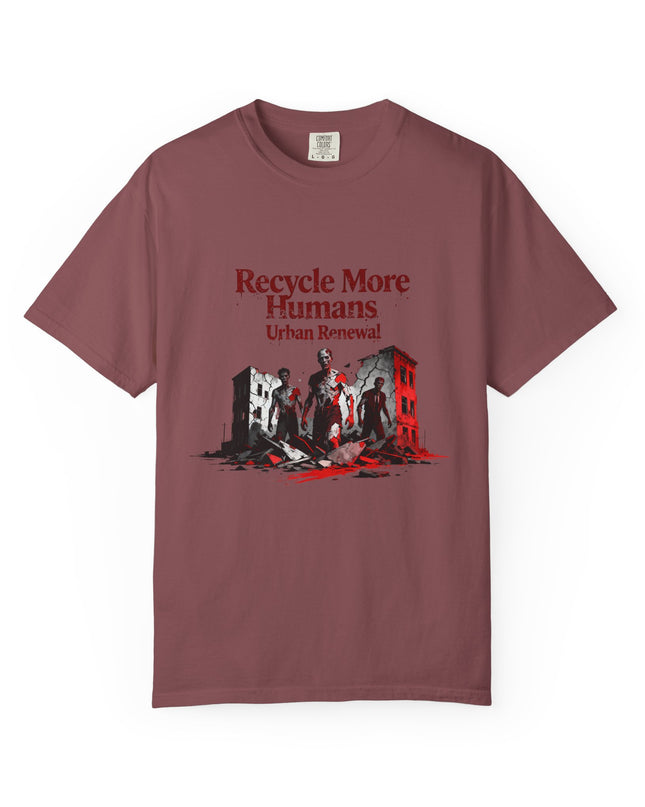 Recycle More Humans v3 Cart Tee
