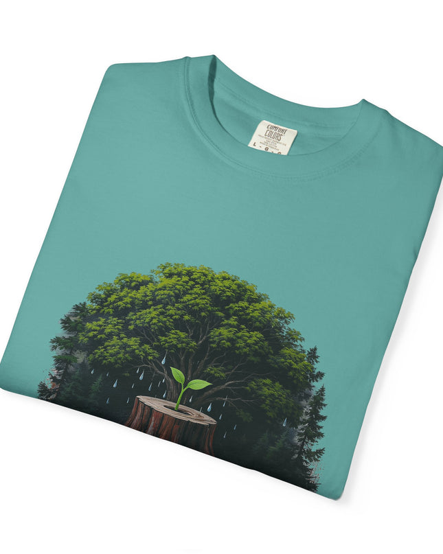 The  'Save The Trees!'  Crying Trees Unisex Garment-Dyed T-shirt