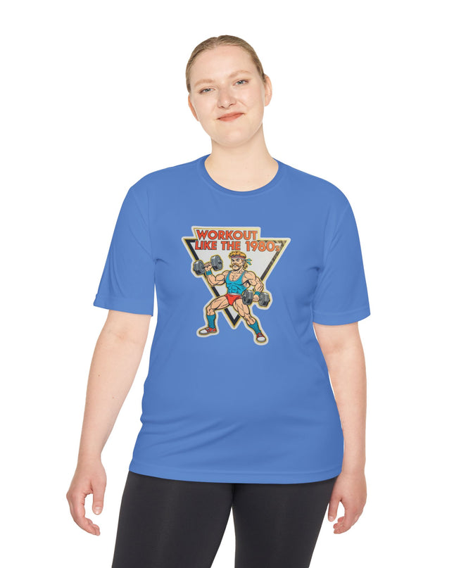 The 'Workout Like The 1980s' Muscle Man Workout Shirt