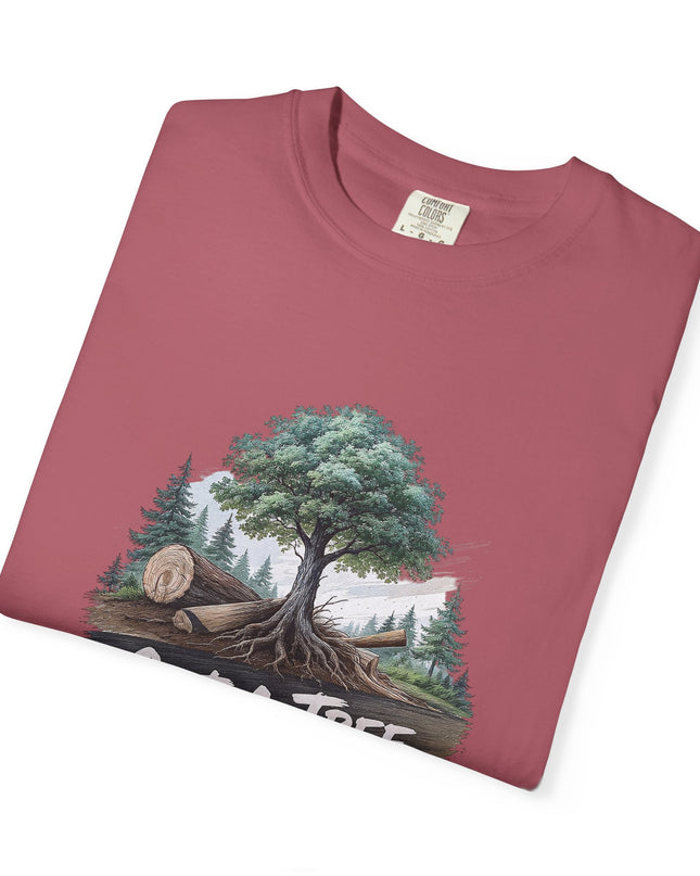 The 'Save The Trees!'  Cut 1 Plant 3 Unisex Garment-Dyed T-shirt