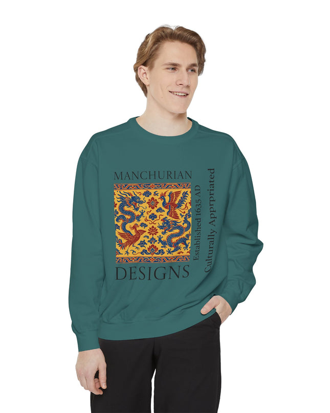 Manchurian Pattern Sweatshirt - Culturally Appropriated Designs