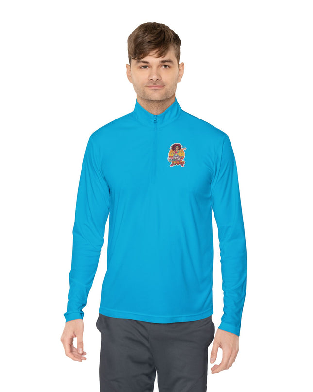 The 'Workout Like The 1980s' Workout Girl Quarter-Zip Pullover