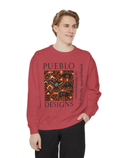 Pueblo Pattern Sweatshirt - Culturally Appropriated Designs