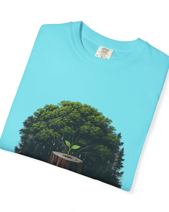 The  'Save The Trees!'  Crying Trees Unisex Garment-Dyed T-shirt