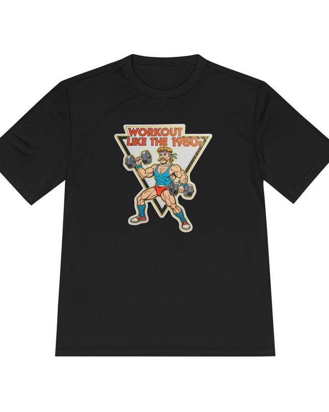 The 'Workout Like The 1980s' Muscle Man Workout Shirt