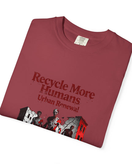 Recycle More Humans v3 Cart Tee