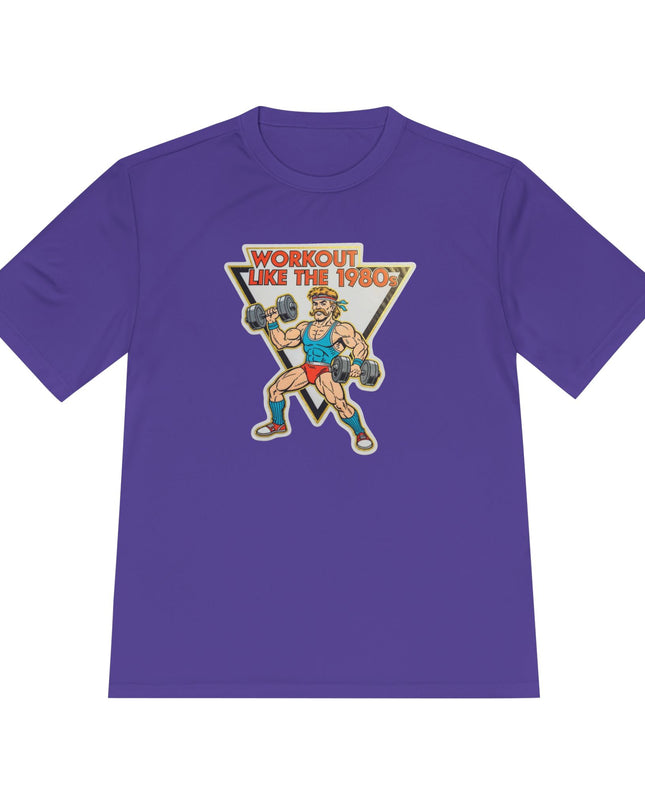 The 'Workout Like The 1980s' Muscle Man Workout Shirt