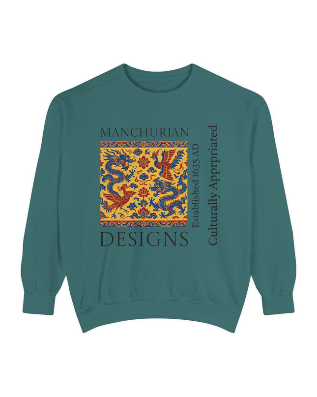 Manchurian Pattern Sweatshirt - Culturally Appropriated Designs