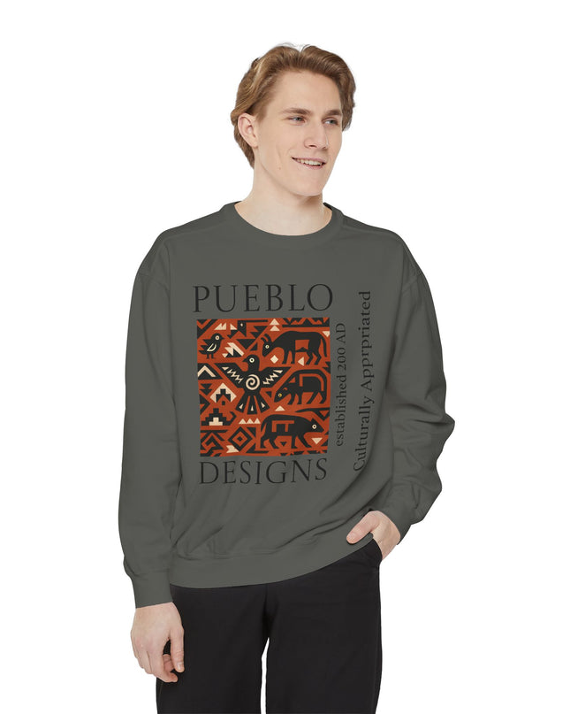 Pueblo Pattern Sweatshirt - Culturally Appropriated Designs