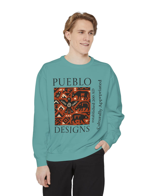 Pueblo Pattern Sweatshirt - Culturally Appropriated Designs