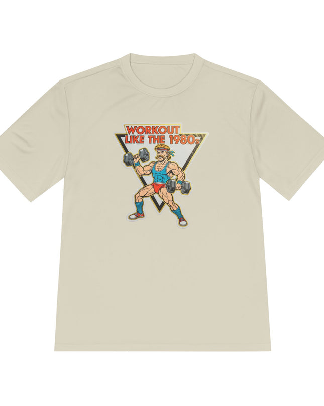The 'Workout Like The 1980s' Muscle Man Workout Shirt