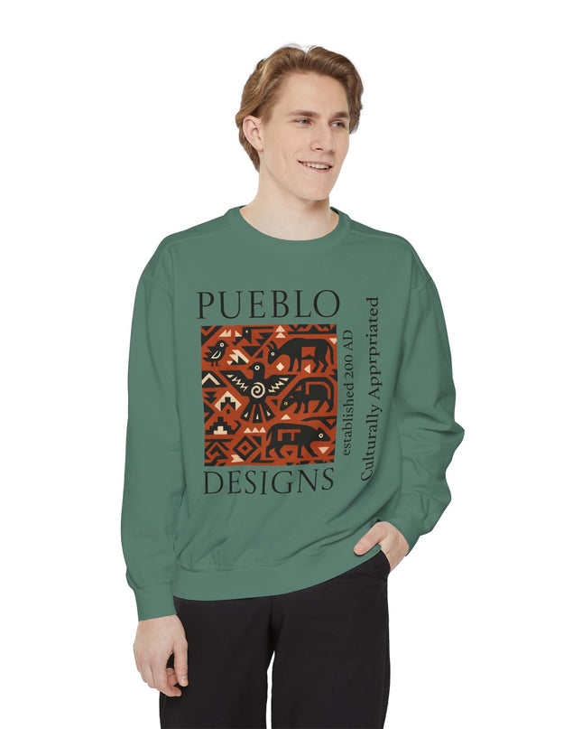 Pueblo Pattern Sweatshirt - Culturally Appropriated Designs