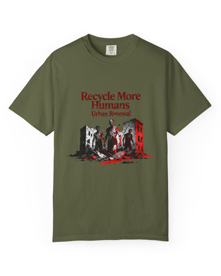 Recycle More Humans v3 Cart Tee