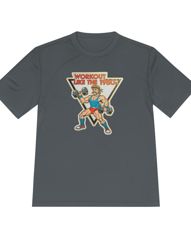 The 'Workout Like The 1980s' Muscle Man Workout Shirt