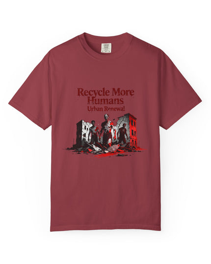 Recycle More Humans v3 Cart Tee