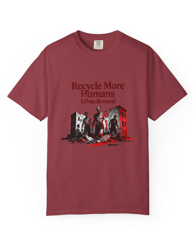 Recycle More Humans v3 Cart Tee