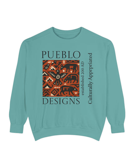 Pueblo Pattern Sweatshirt - Culturally Appropriated Designs