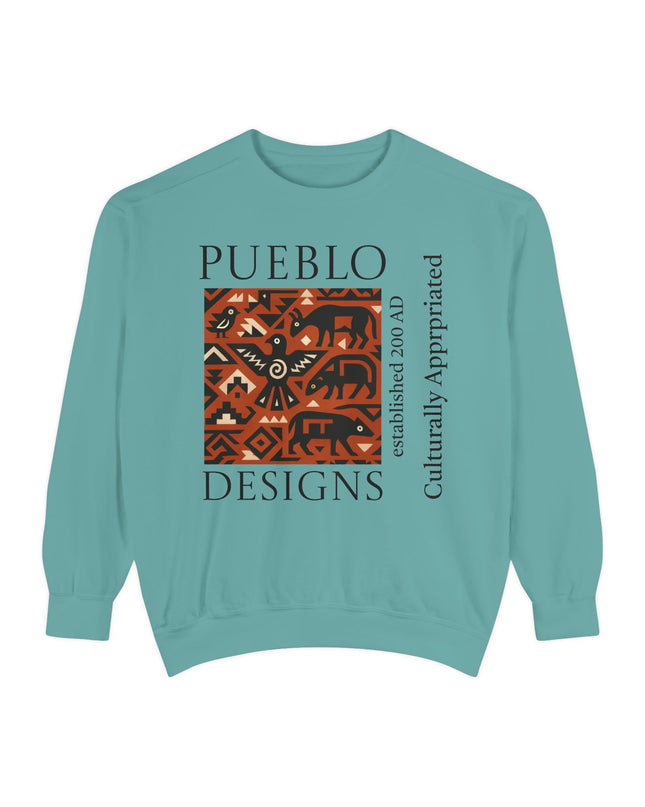 Pueblo Pattern Sweatshirt - Culturally Appropriated Designs
