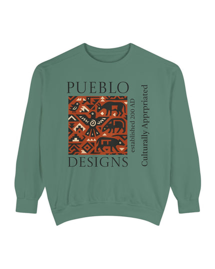 Pueblo Pattern Sweatshirt - Culturally Appropriated Designs