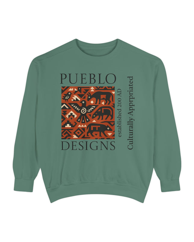 Pueblo Pattern Sweatshirt - Culturally Appropriated Designs