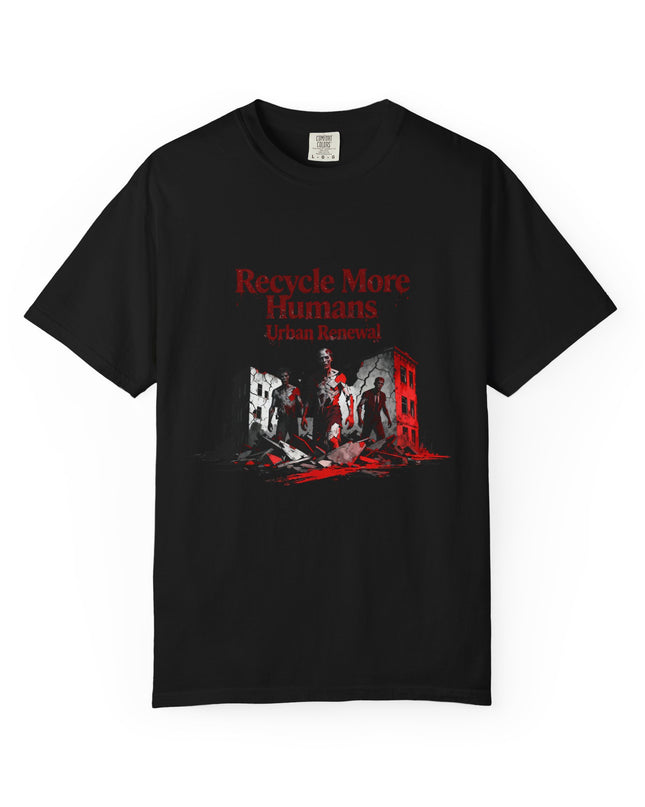 Recycle More Humans v3 Cart Tee