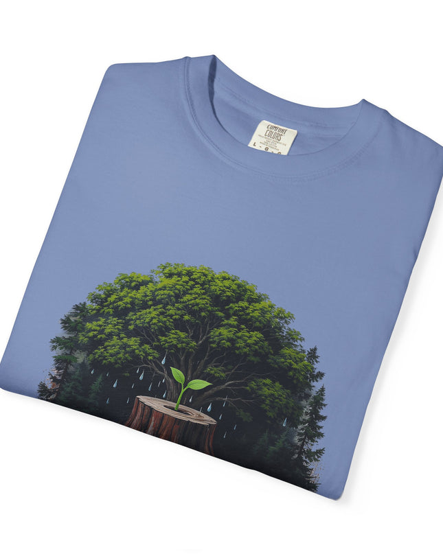 The  'Save The Trees!'  Crying Trees Unisex Garment-Dyed T-shirt