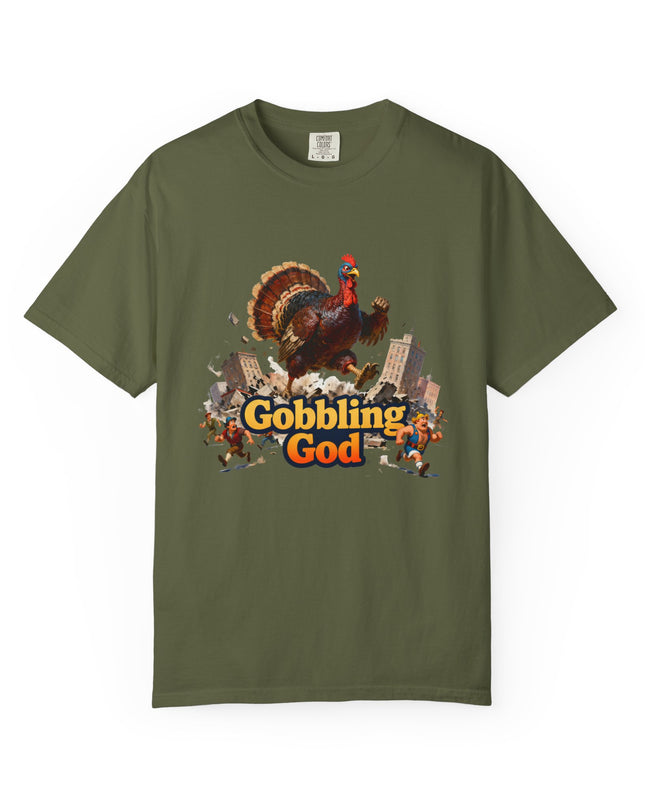 Gobbling God Revenge Thanksgiving Tee