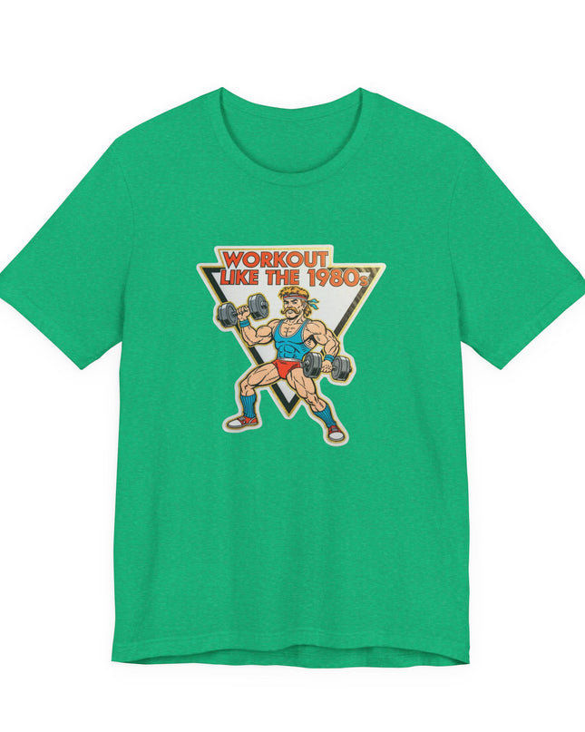 The 'Workout Like The 1980s' Muscle Man Tee