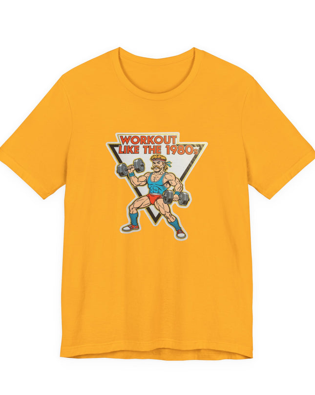 The 'Workout Like The 1980s' Muscle Man Tee