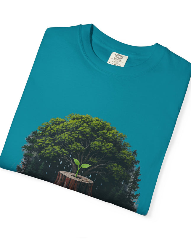 The  'Save The Trees!'  Crying Trees Unisex Garment-Dyed T-shirt