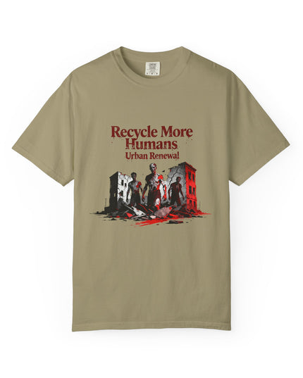Recycle More Humans v3 Cart Tee